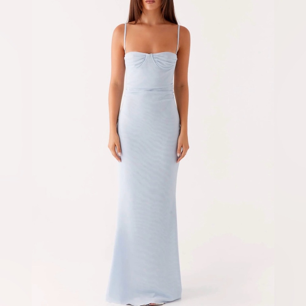 Peppermayo Light Blue Maxi Dress